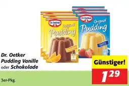 Nah&Frisch Dr. Oetker Pudding Vanille oder Schokolade Angebot