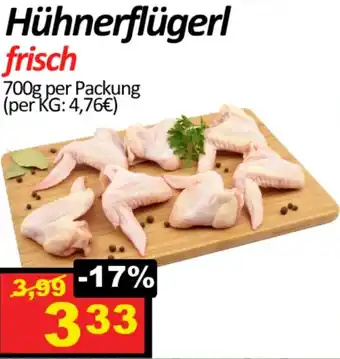 Wurstico Hühnerflügerl frisch Angebot