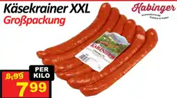 Wurstico Käsekrainer xxl großpackung Angebot