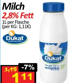 Wurstico Milch 2,8% Fett Angebot