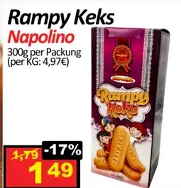 Wurstico Rampy Keks Napolino Angebot