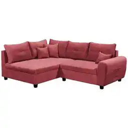 Möbelix Ecksofa mit Schlaffunktion + Kissen Lea, Polyester-Nylon Angebot