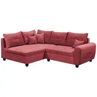 Möbelix Ecksofa mit Schlaffunktion + Kissen Lea, Polyester-Nylon Angebot