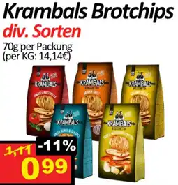 Wurstico Krambals Brotchips Angebot