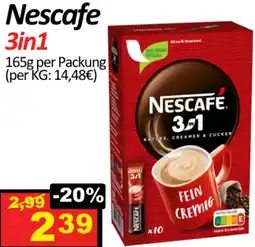 Wurstico Nescafe 3in1 Angebot