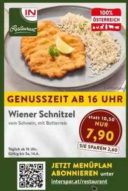 Interspar Wiener Schnitzel Angebot