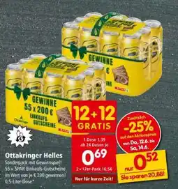 Interspar Ottakringer Helles Angebot