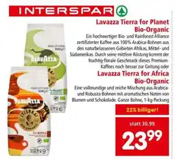 Interspar Lavazza Tierra for Africa Bio-Organic Angebot