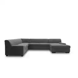 Möbelix Wohnlandschaft Norma Anthrazit Webstoff Angebot