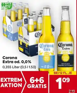Billa Corona Extra od. 0,0% Angebot