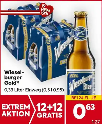 Billa Wiesel- burger Gold Angebot