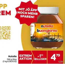 Billa Nutella Angebot