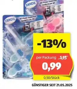 Hofer Tandil WC-Power-Steinchen Angebot