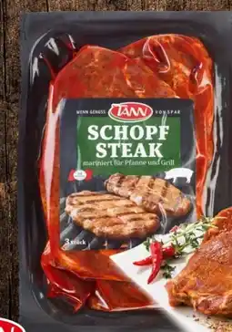 Spar Tann Schopfsteak Angebot