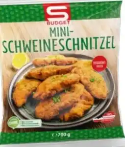 Spar S Budget Mini-Schweineschnitzel Angebot