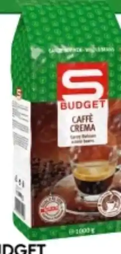 Spar S Budget Caffe Crema Angebot