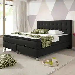 Möbelix Boxspringbett Mit Topper 180x200 Cm Köln-Bk Angebot