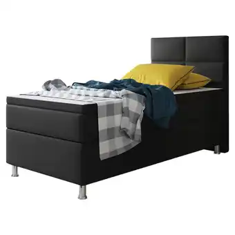 Möbelix Boxspringbett Mit Topper Lederlook 90x210 Miami Angebot