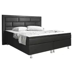 Möbelix Boxspringbett Mit Topper Lederlook 180x200 Nizza Angebot
