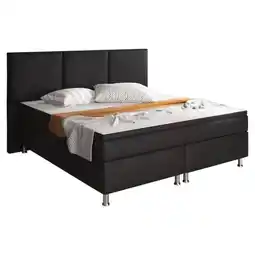 Möbelix Boxspringbett Mit Topper Lederlook 180x200 Oslo Angebot