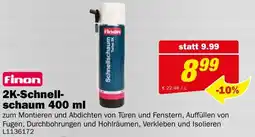 Bauring 2K-Schnell schaum Angebot