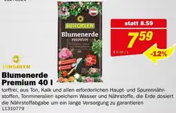 Bauring Sungreen Blumenerde Premium Angebot