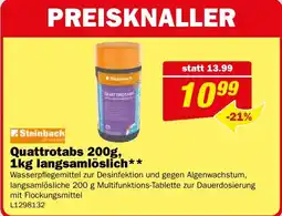 Bauring Steinbach Quattrotabs angsamlöslich Angebot