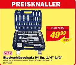 Bauring Raxx Steckschlüsselsatz Angebot
