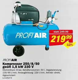 Bauring Profi air Kompressor Angebot