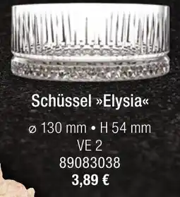 Landmarkt Schüssel Elysia Angebot