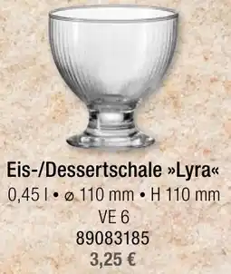 Landmarkt Eis-/Dessertschale Lyra Angebot