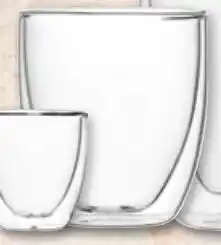 Landmarkt Trinkglas doppelwandig Angebot