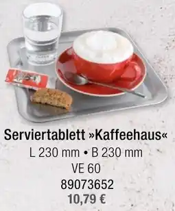 Landmarkt Serviertablett Kaffeehaus Angebot