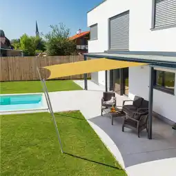 Möbelix Sonnensegel Quadrat 3x3 M Angebot