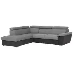 Möbelix Ecksofa mit Schlaffunktion Antero und Bettkasten Grau Angebot