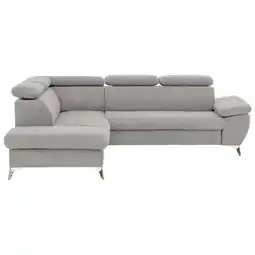 Möbelix Ecksofa mit Schlaffunktion und Bettkasten Gisele Grau Angebot
