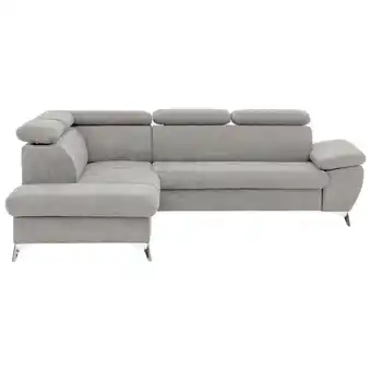 Möbelix Ecksofa mit Schlaffunktion und Bettkasten Gisele Grau Angebot