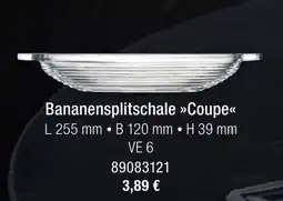 Landmarkt Bananensplitschale Coupe Angebot