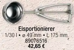 Landmarkt Eisportionierer Angebot