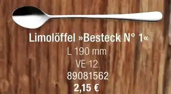 Landmarkt Limolöffel Besteck N 1 Angebot