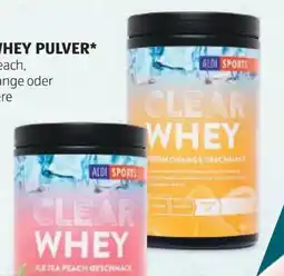 Hofer Aldi Sports Clear Whey Pulver Angebot