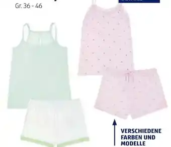 Hofer Up 2 Fashion Damen-Pyjama Angebot