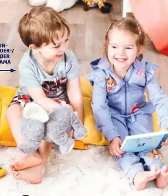Hofer Kleinkinder Pyjama Paw Patrol Angebot