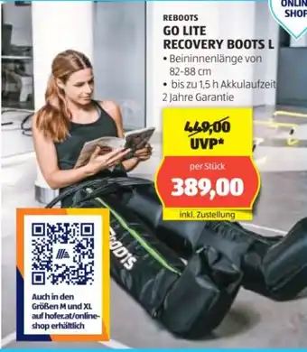 Hofer Reboots Go Lite Recovery Boots L Angebot