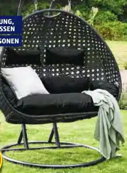 Hofer Home Deluxe Polyrattan Hängesessel Angebot