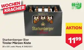 MPreis Starkenberger Bier Tiroler Märzen Kiste Angebot