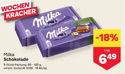 MPreis Milka Schokolade Angebot