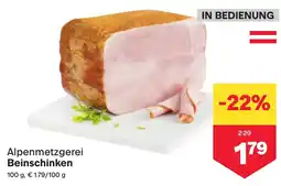 MPreis Alpenmetzgerei Beinschinken Angebot