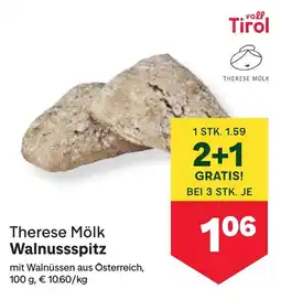 MPreis Therese Mölk Walnussspitz Angebot
