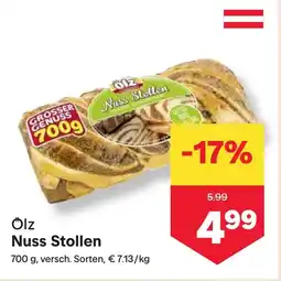 MPreis Ölz Nuss Stollen Angebot